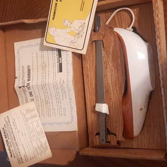 Vintage hamilton beach turkey carver electric blade - Picture 2 of 2